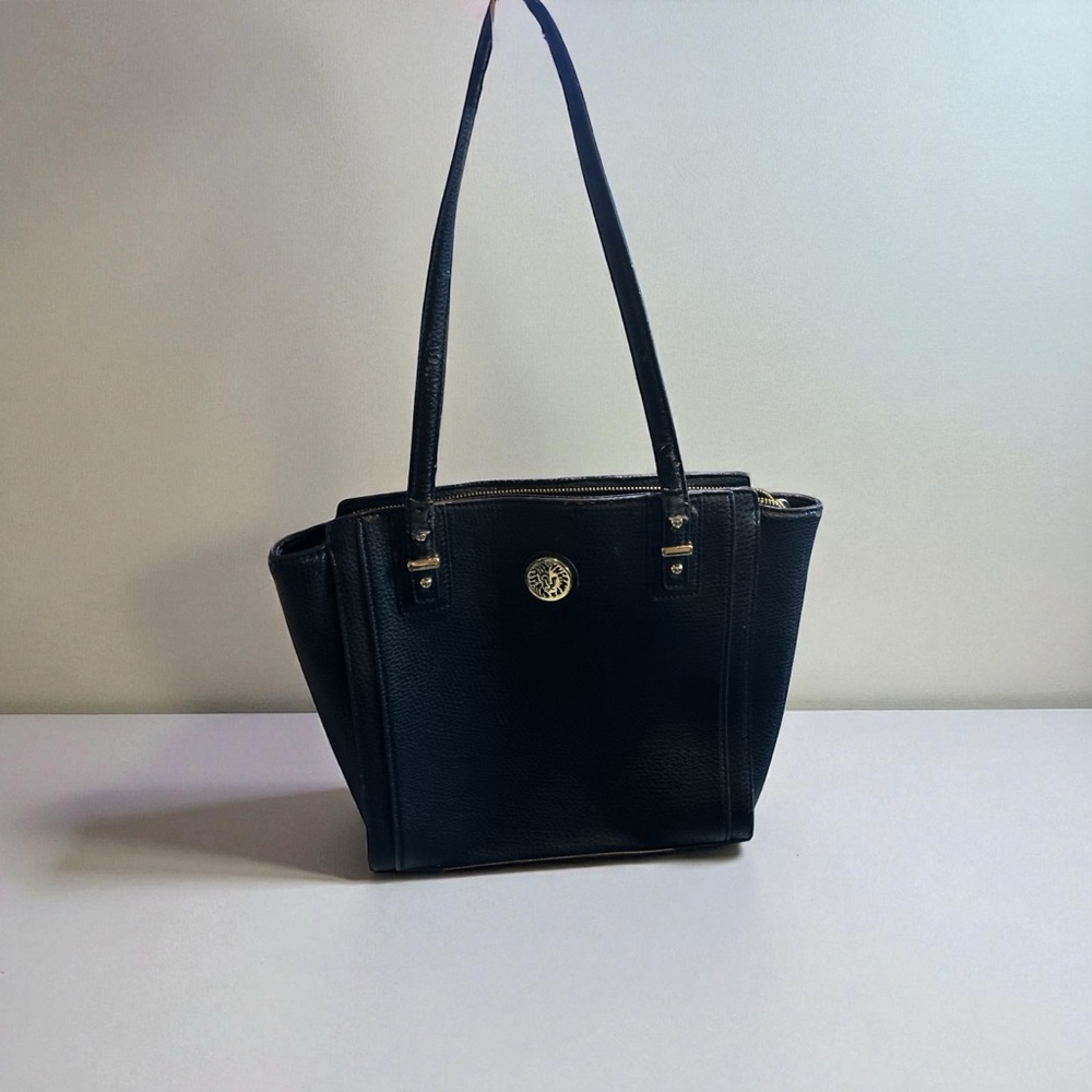 Anne Klein Black Tote Bag